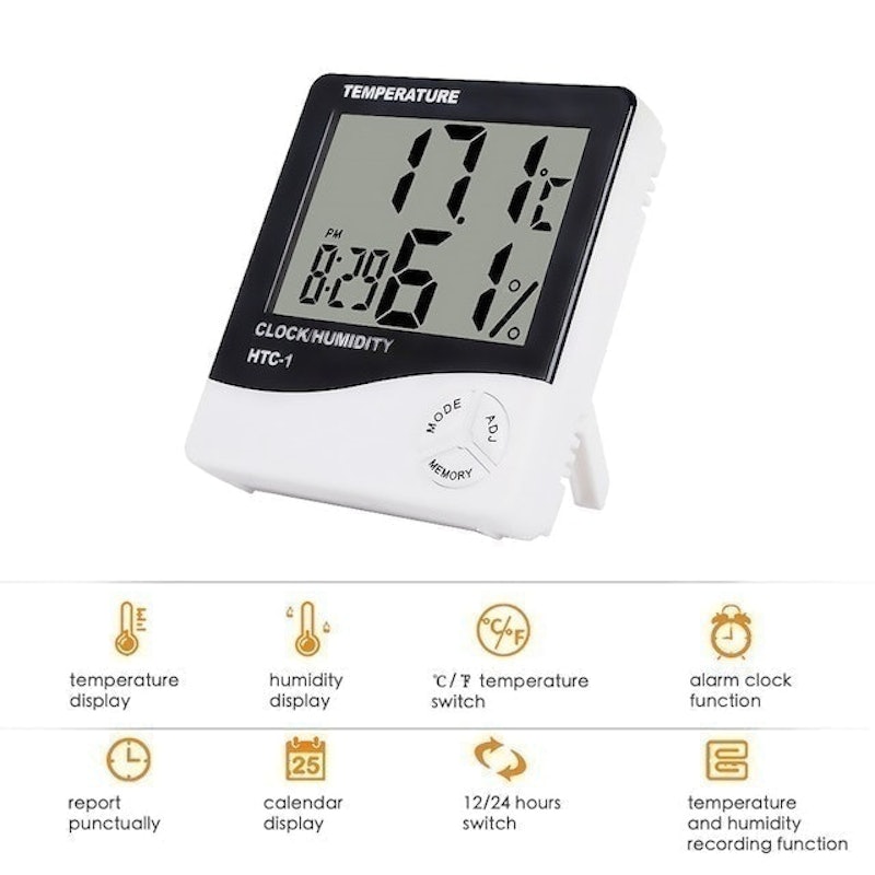 INONE Digital Termometer Hygrometer 2