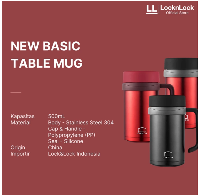 LocknLock New Basic Outdoor Mug Cup 2