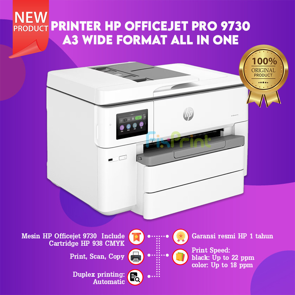 Hewlett Packard Indonesia HP Officejet 9730