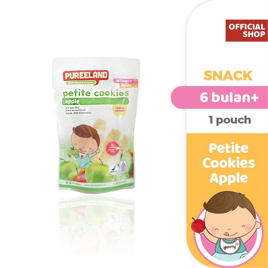 Pureeland Nutritama Prima Pureeland Petite Cookies Apple