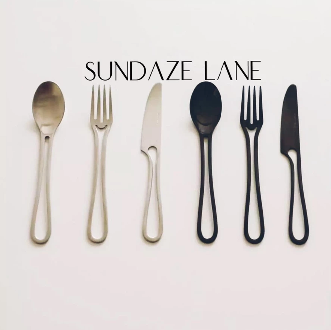  Sendok Makan Korea Aesthetic Minimalis