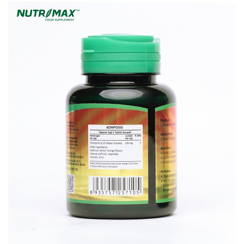 Nutrimax Coenzyme Q-10 3