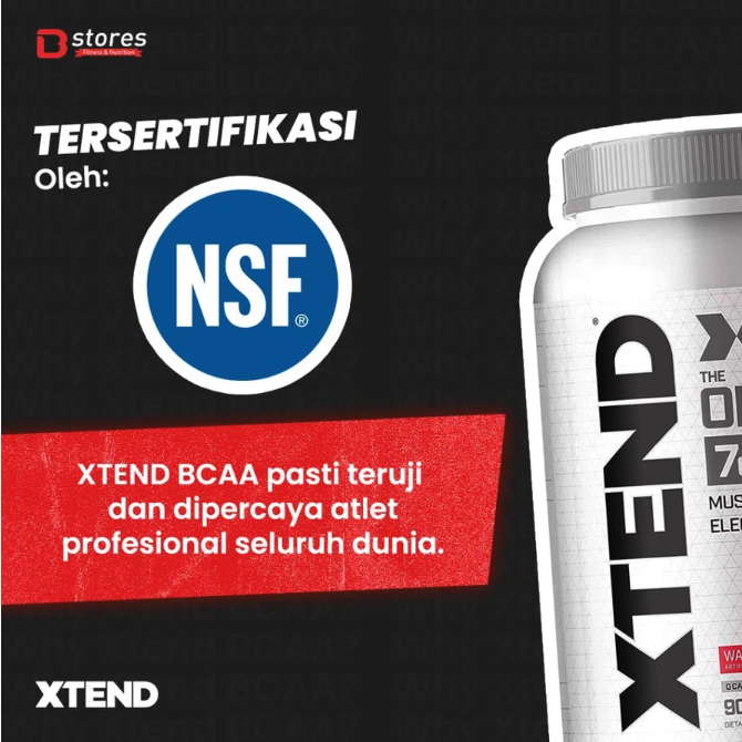 XTEND Scivation Xtend Bcaa Original 90 Serving 