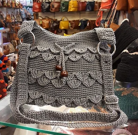  Galawi Tas Rajut Sisik Serut Gyorta 