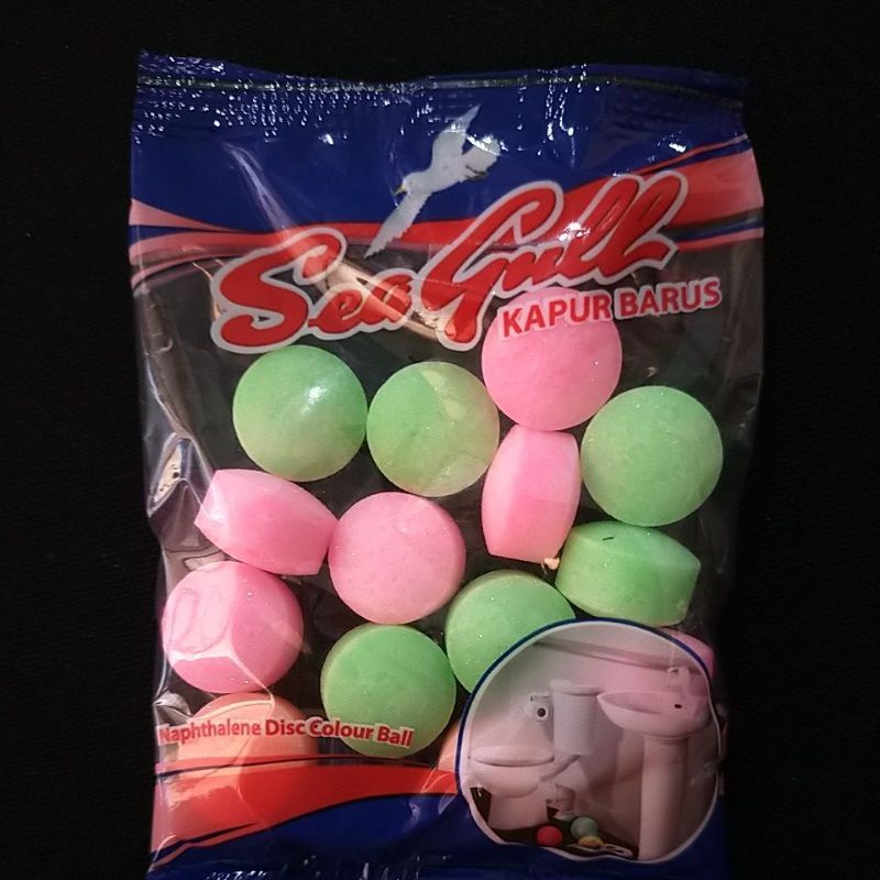  Unitama Sari Mas SeaGull Kapur Barus Warna-Warni