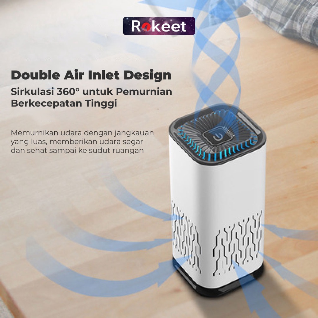  Rokeet Smart Air Purifier Portable