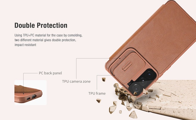 NILLKIN Qin Pro Leather Case Samsung Galaxy S22, S22+ Plus, S22 Ultra