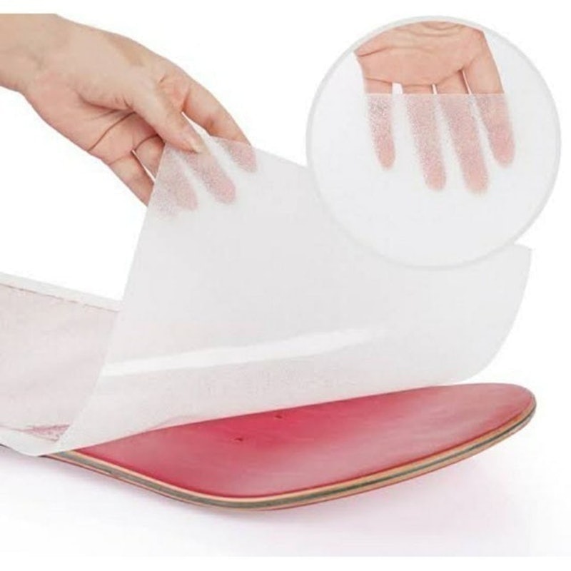 Skateboard Grip Tape Clear Transparant 2