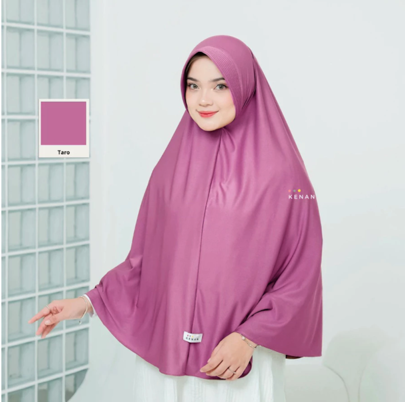KENAN Sabrina Instan Hijab Bergo Daily Size XL Jumbo 4
