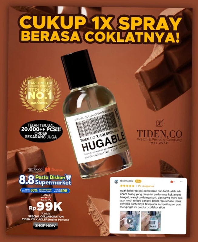 TIDEN.CO X ADLERStudios Perfume - HUGABLE 2