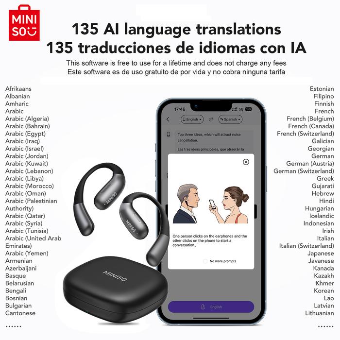 MINISO AI Smart Earphones 4