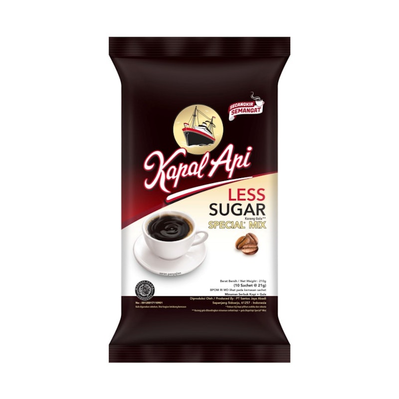 Kapal Api Less Sugar 3