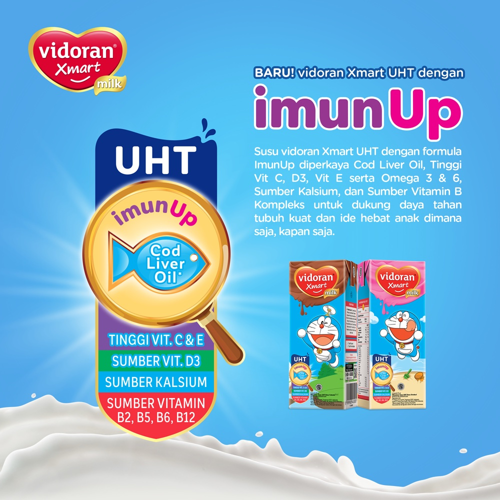 Xmart UHT Rasa Strawberry