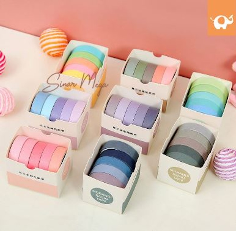 Masking Tape Set Essential Collection Set 5 pcs 2