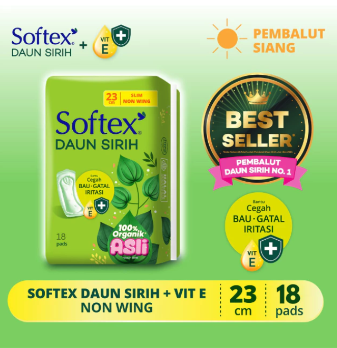 Kimberly-Clark Softex® Daun Sirih