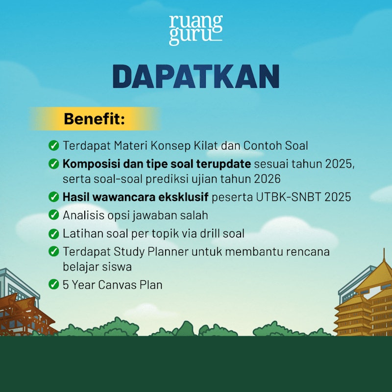 Ruangguru - Kitab UTBK-SNBT Ruangguru Edisi Persiapan Ujian Tahun 2026 3