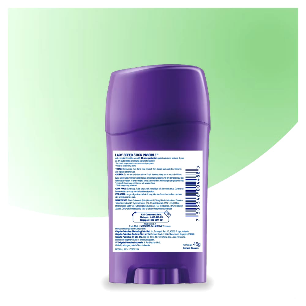 Colgate-Palmolive Lady Speed Stick Deodorant Orchard Blossom