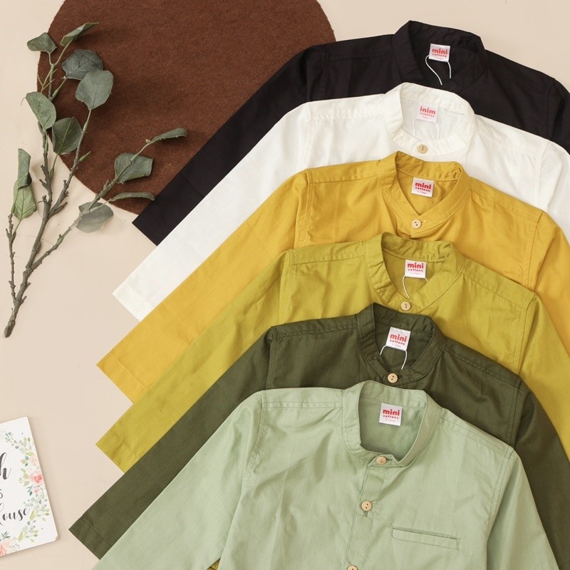 Kreasi Anak Sukses MINI COTTONS Kemeja Koko Anak Lengan Panjang 