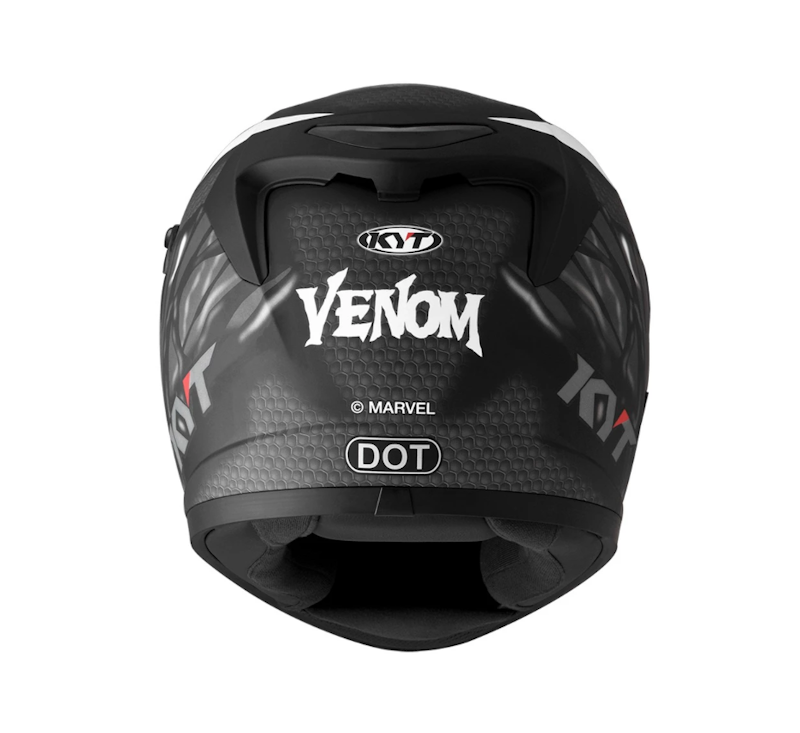 KYT K2 Rider Venom Black Matt/Gunmetal 4