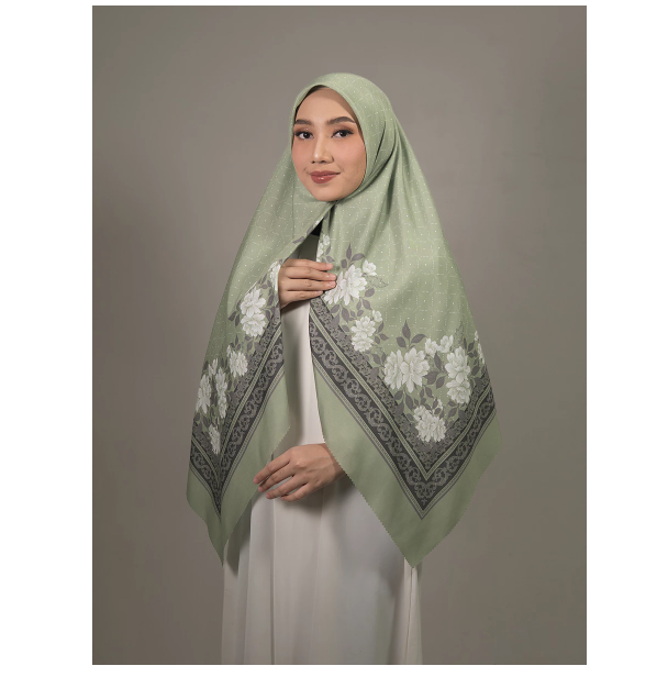 Mudymudy Trendy MUDY Hijab Motif Voal Sublim Syar'i