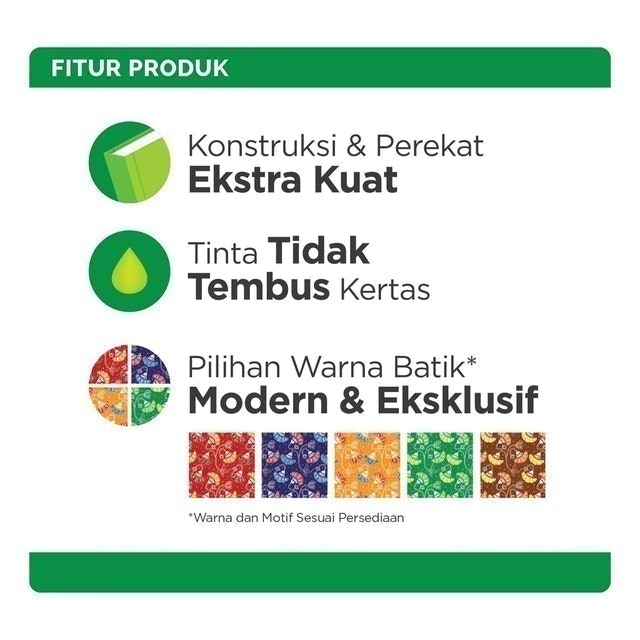 Tjiwi Kimia Paperline Hard Cover 100 E