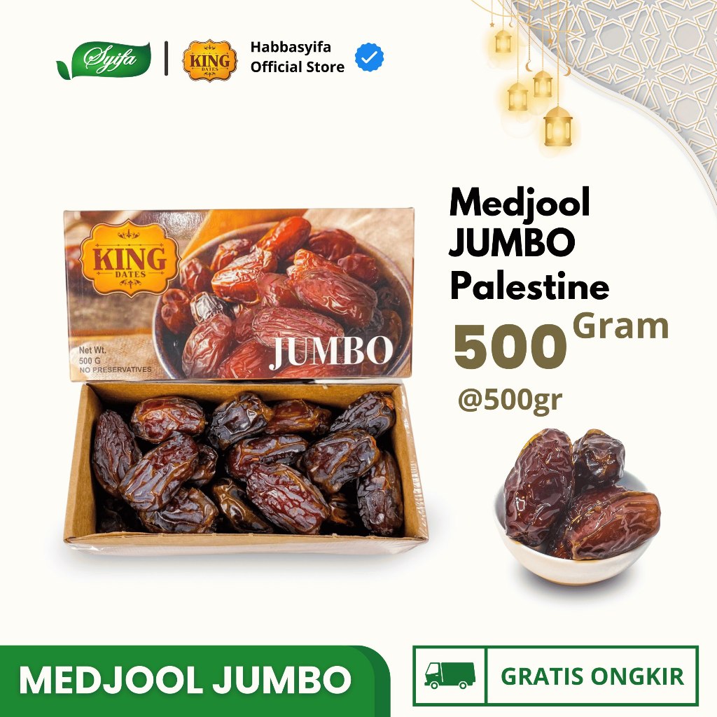  King Dates Kurma Medjol Jumbo 1 kg