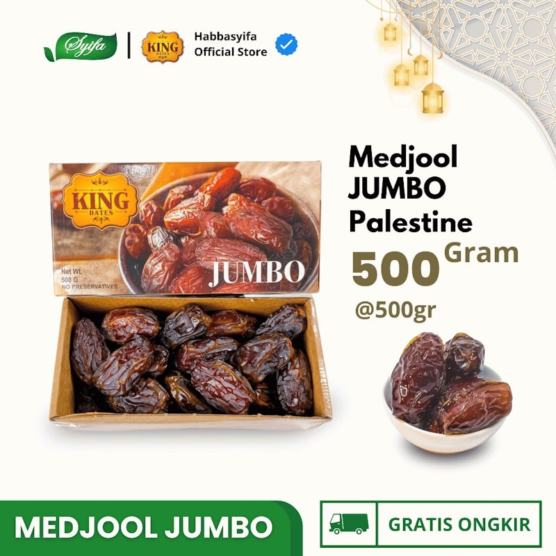 King Dates Kurma Medjol Jumbo 1 kg 3