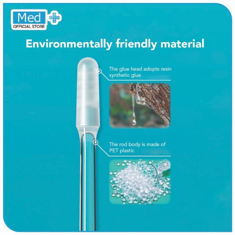 Med+ Cotton Bud Gel Pembersih Telinga Dewasa 3
