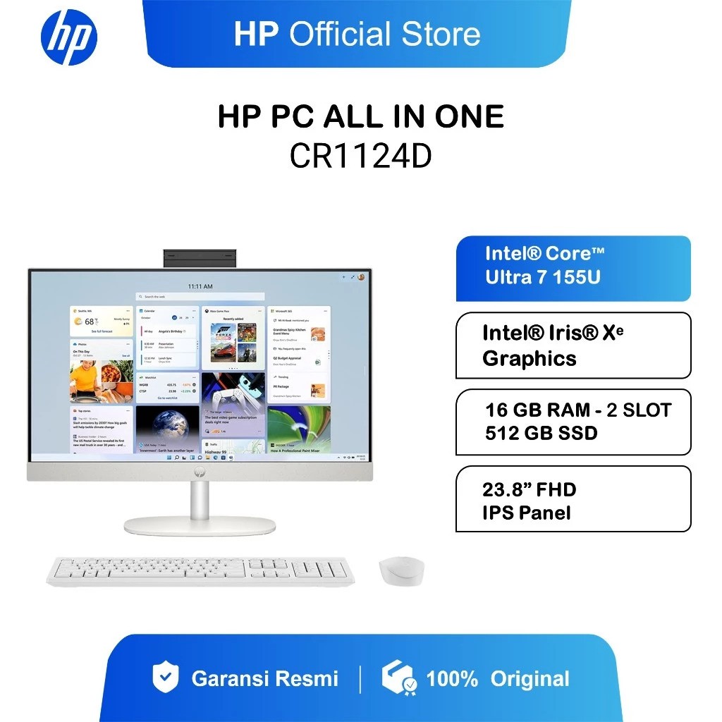 HP HP All in One 24 Touch Ultra 7 255U 16GB/512GB CR2569D