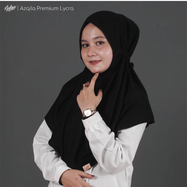  Nafisa Hijab Kerudung Instan Maryam Kaos Tali