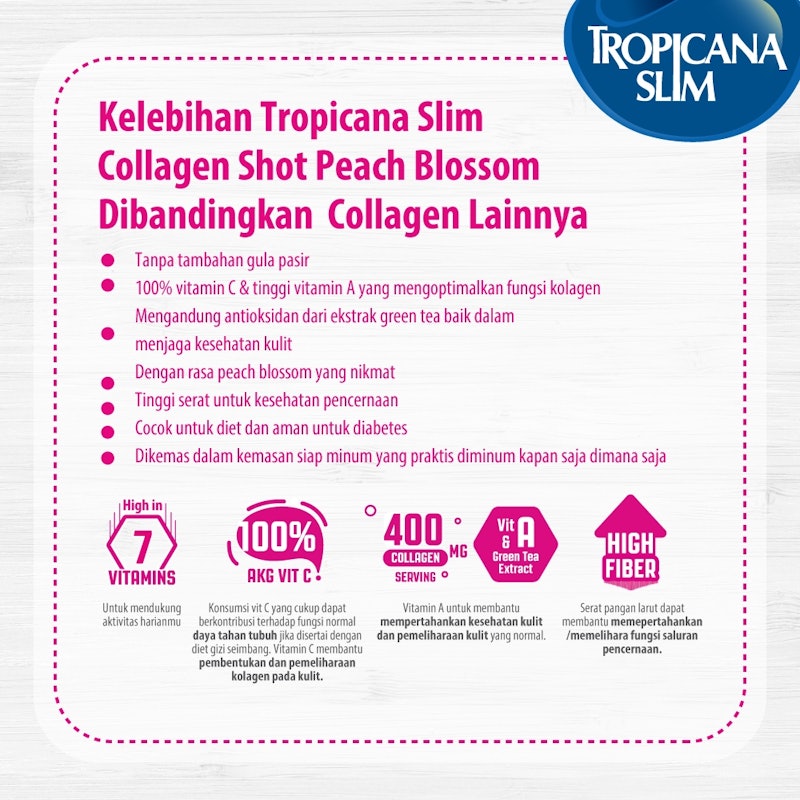 Collagen Shot Peach Blossom 190ml (4 Pcs RTD) 3