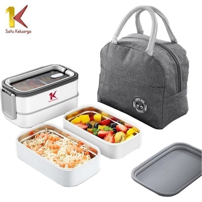 Double Layer Lunch Box Kotak 1