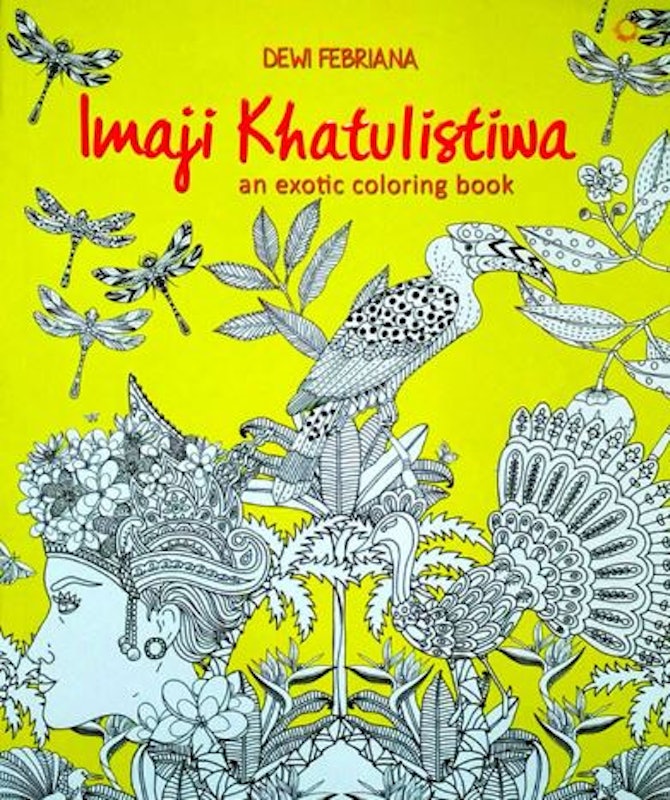 Imaji Khatulistiwa An Exotic Coloring Book 1