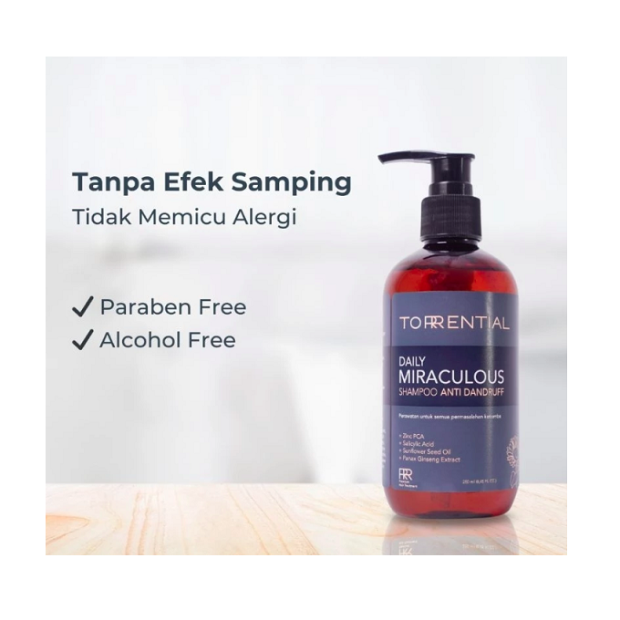 TORRENTIAL Daily Miraculous Shampoo Anti Dandruff