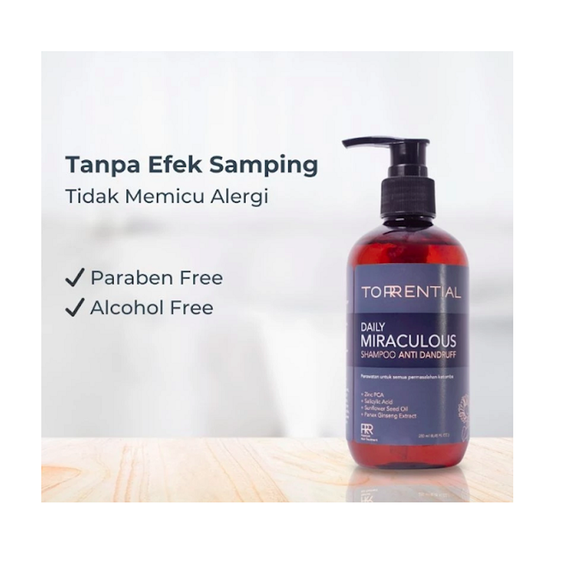 TORRENTIAL Daily Miraculous Shampoo Anti Dandruff 4