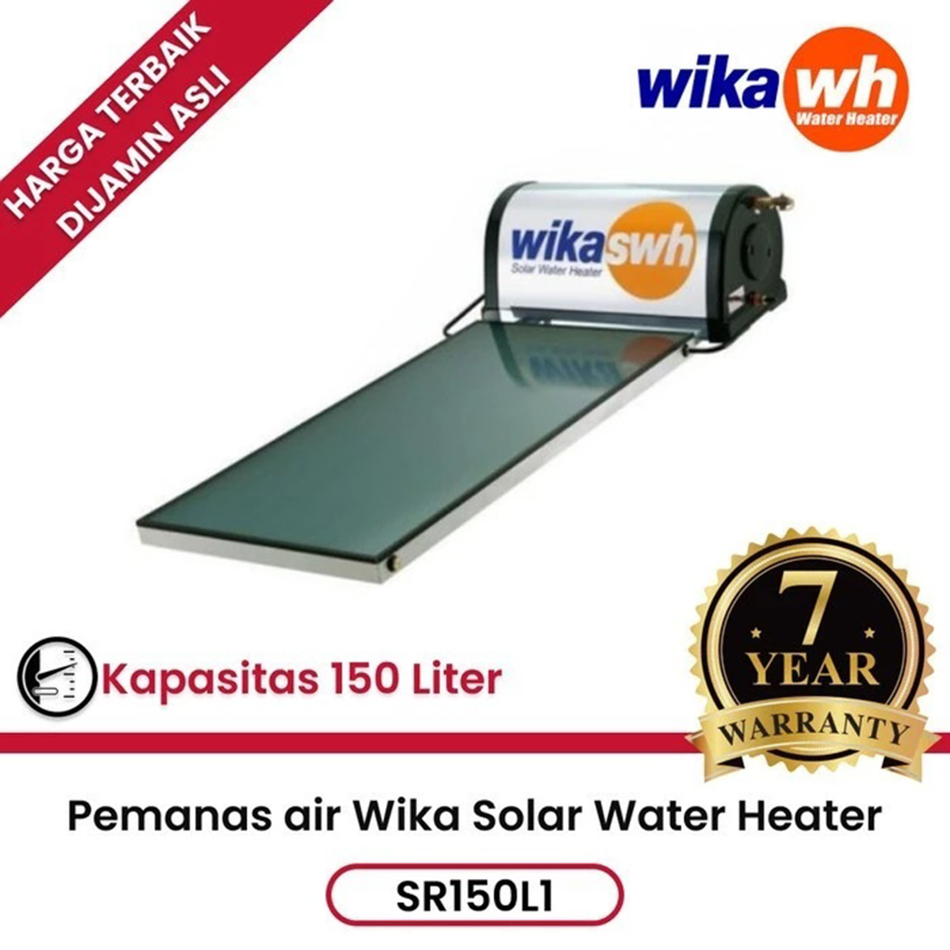 Wijaya Karya Wika Solar Water Heater SR150L1