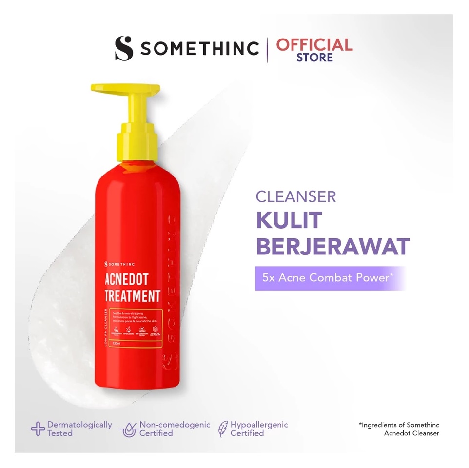 Royal Pesona Indonesia SOMETHINC Acnedot Treatment Low pH Cleanser