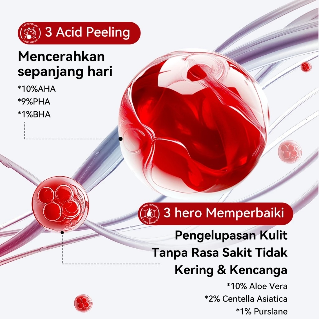 FCL Internasional Indonesia FOCALSKIN 20% Multiple Acid Peeling Solution