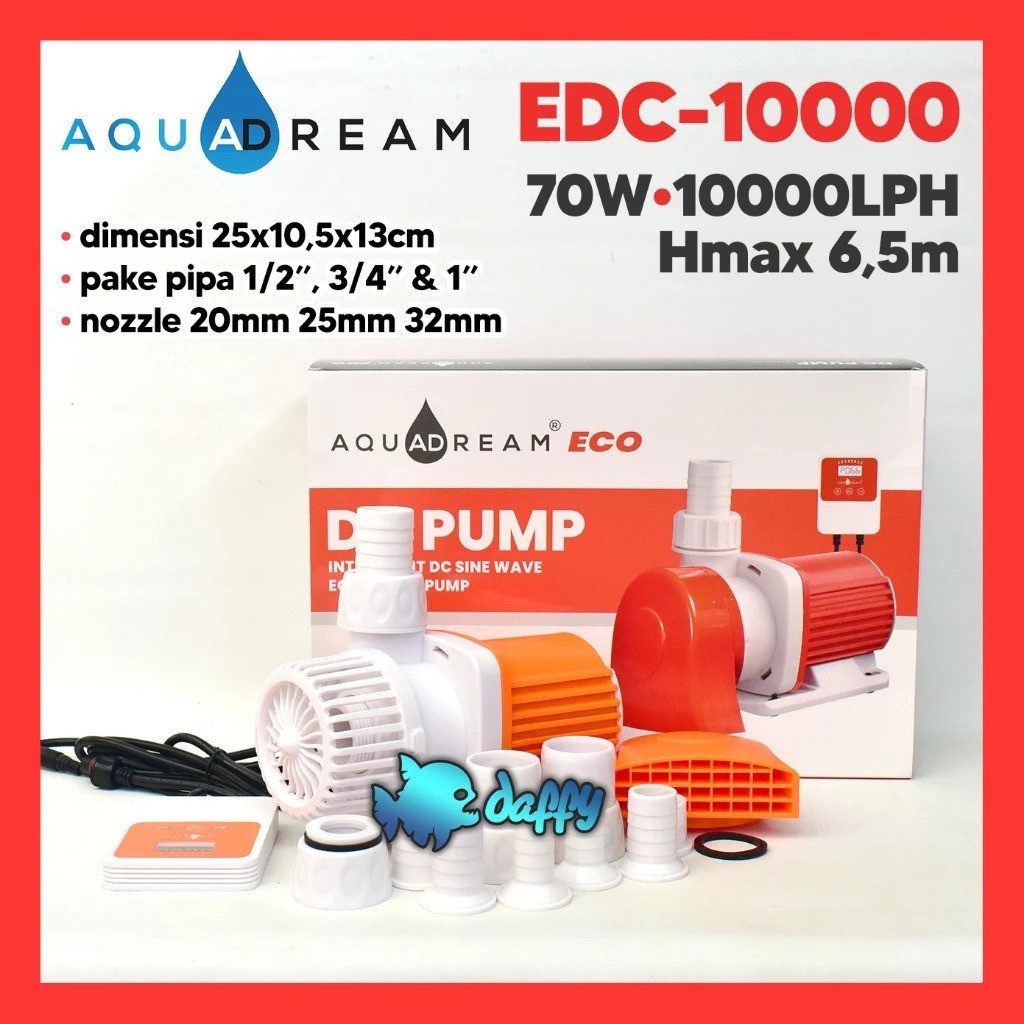 Aquadream Intelligent DC Sine Wave Eco Water Pump EDC-10000