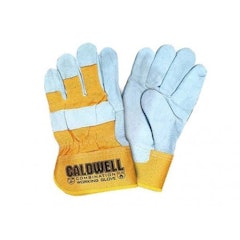 CALDWELL Combination Working Glove 10.5"- Yellow