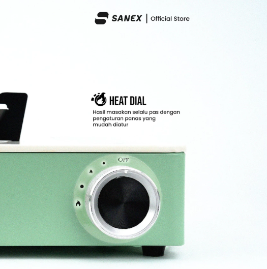 Indo Surya Kencana SANEX Floom Series Kompor Gas Portable SKG-584