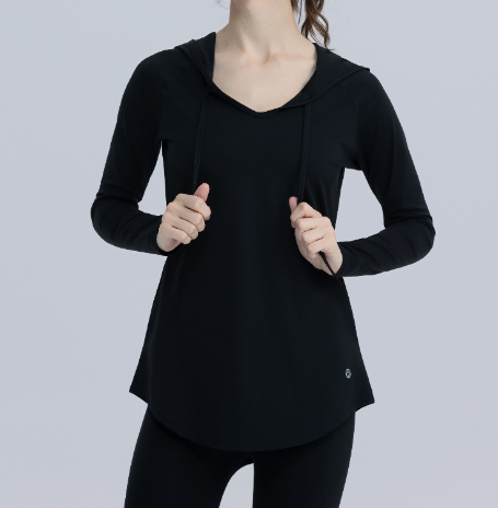 Reytorrm Hoodie Olahraga Wanita Lengan Panjang Kaos Sport ｜ WT001