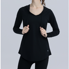 Reytorrm Hoodie Olahraga Wanita Lengan Panjang Kaos Sport