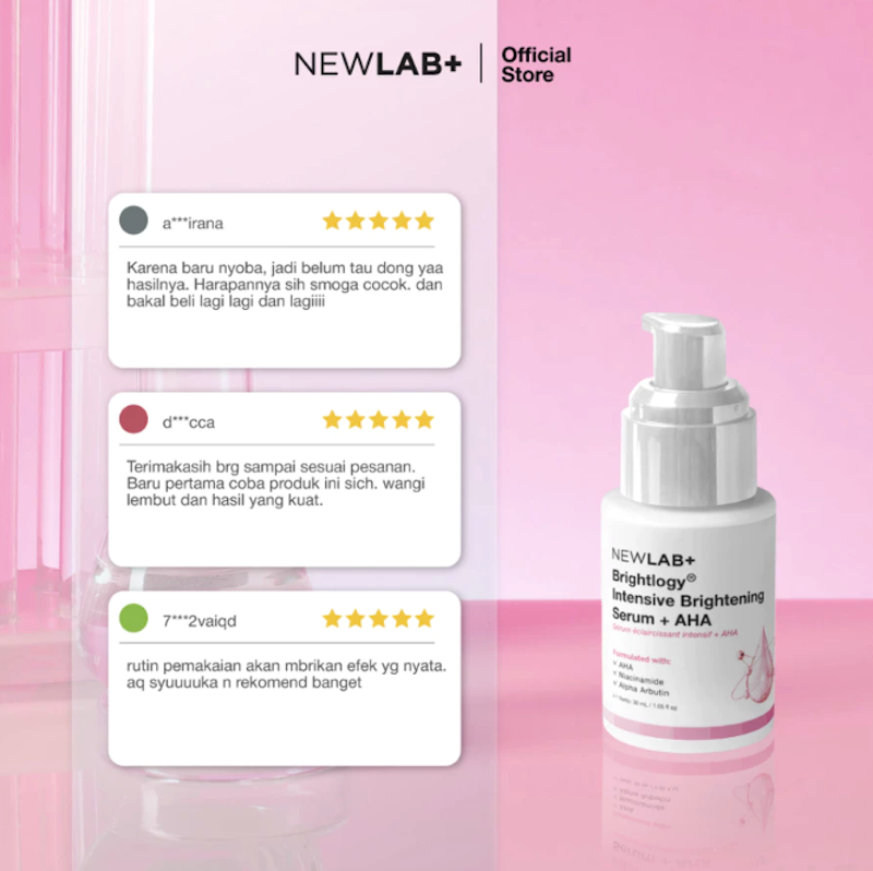 Newlab Brightlogy Brightening Serum + AHA 5