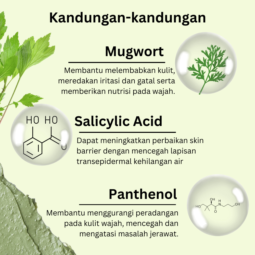  Feali Mugwort Acne and Repairing Clay Stick 
