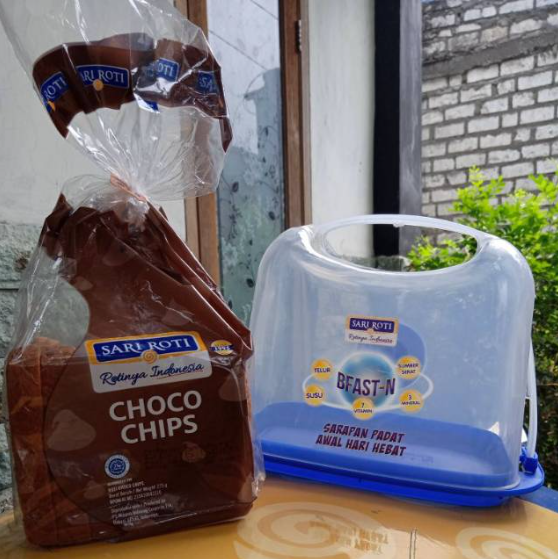 Nippon Indosari Corpindo Sari Roti - Roti Choco Chips
