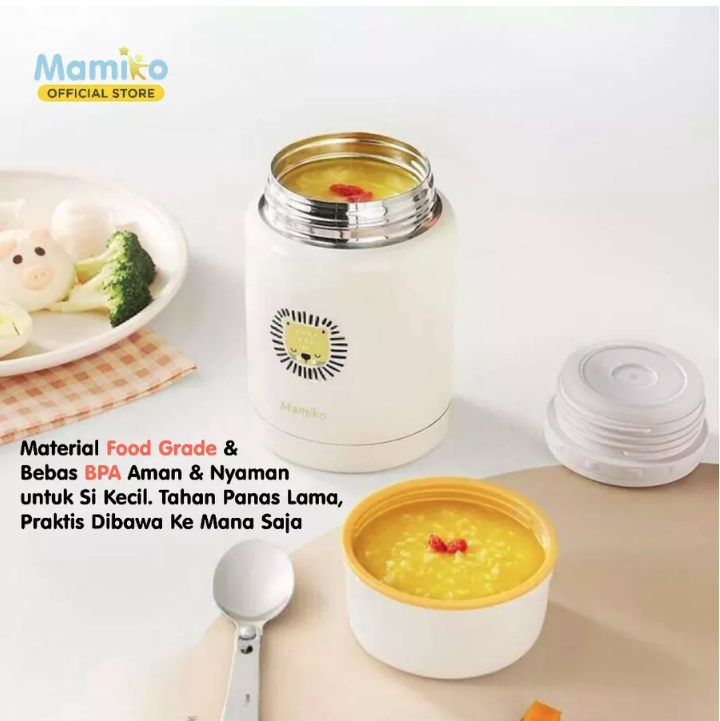 Dunia Kido Indonesia Mamiko Thermal Food Jar 