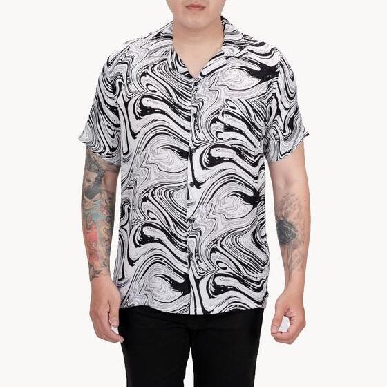  Jane Frey Clothing Kemeja Lengan Pendek Pria Freypv 8158