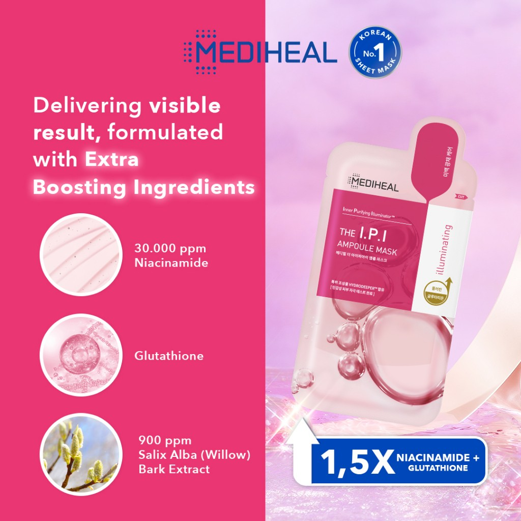 L&P Cosmetic Mediheal The I.P.I Brightening Ampoule Mask