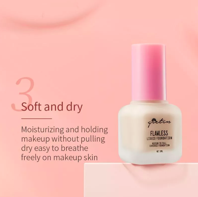 Gietin Foundation Glow & Flawless 4